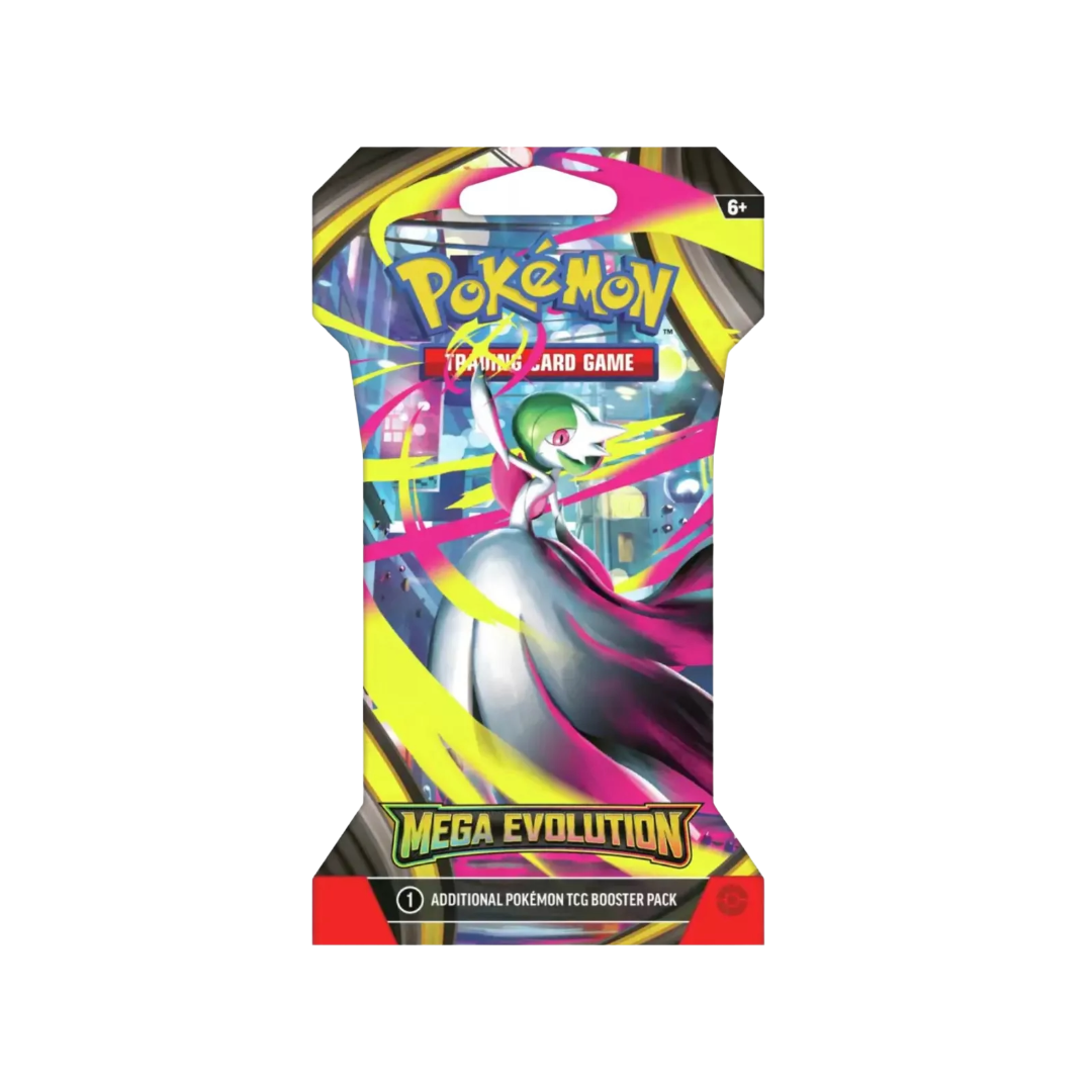 Pokemon TCG ME1 Mega Evolution Sleeved Booster (Pack Art Varies)