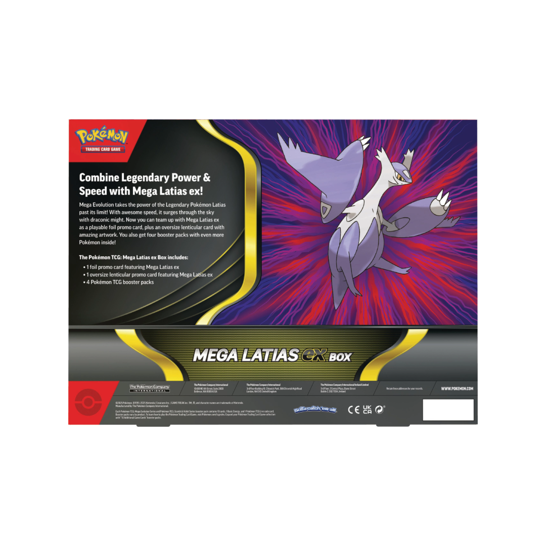 Pokemon TCG Mega Latias Ex Box