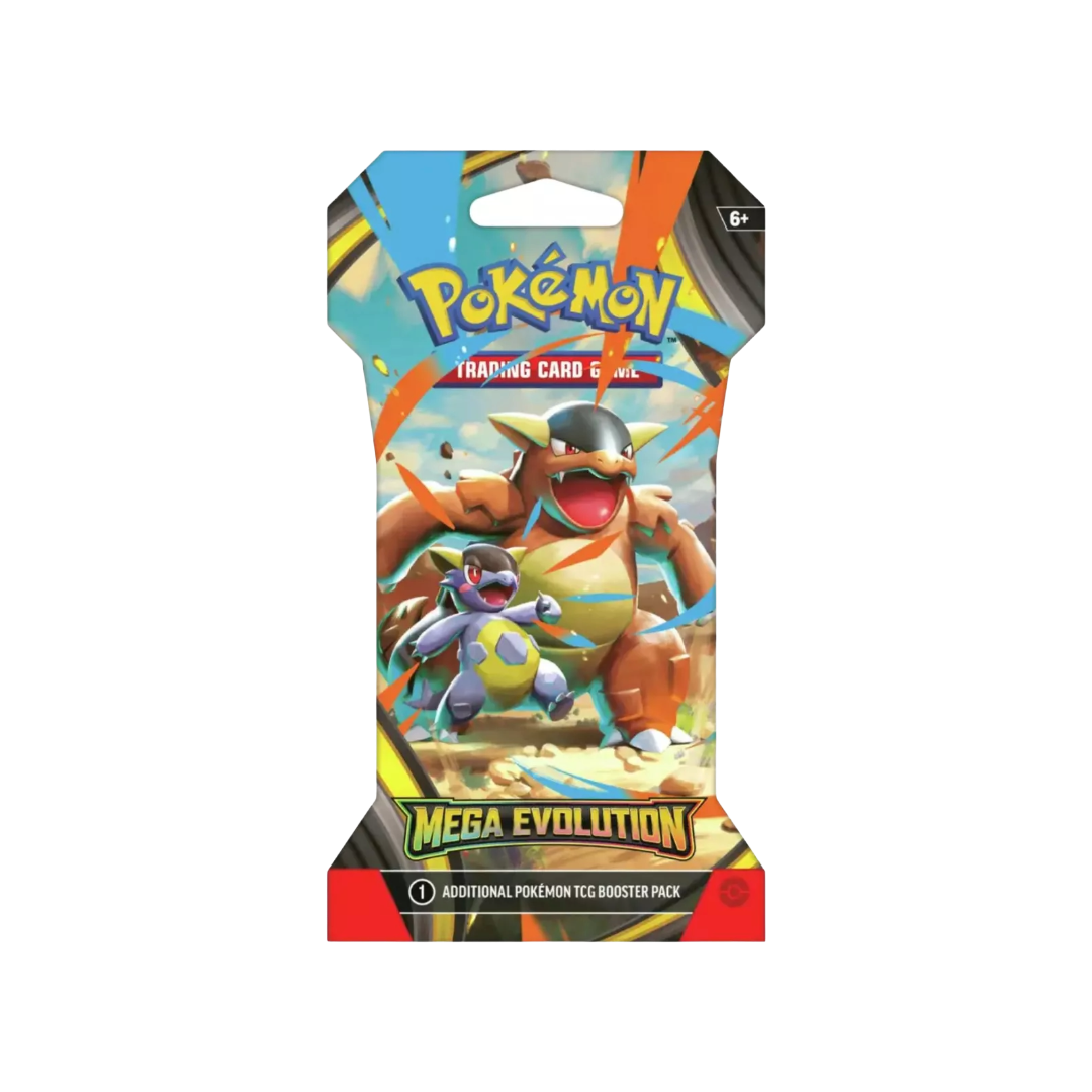 Pokemon TCG ME1 Mega Evolution Sleeved Booster (Pack Art Varies)