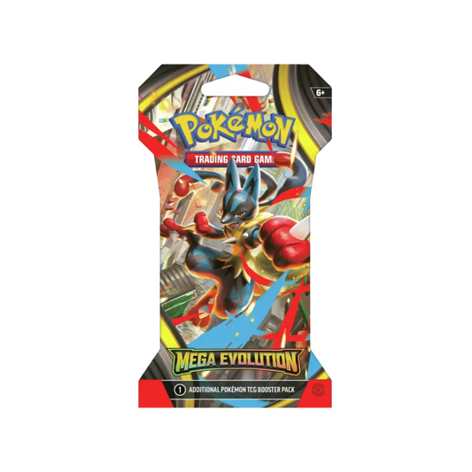 Pokemon TCG ME1 Mega Evolution Sleeved Booster (Pack Art Varies)