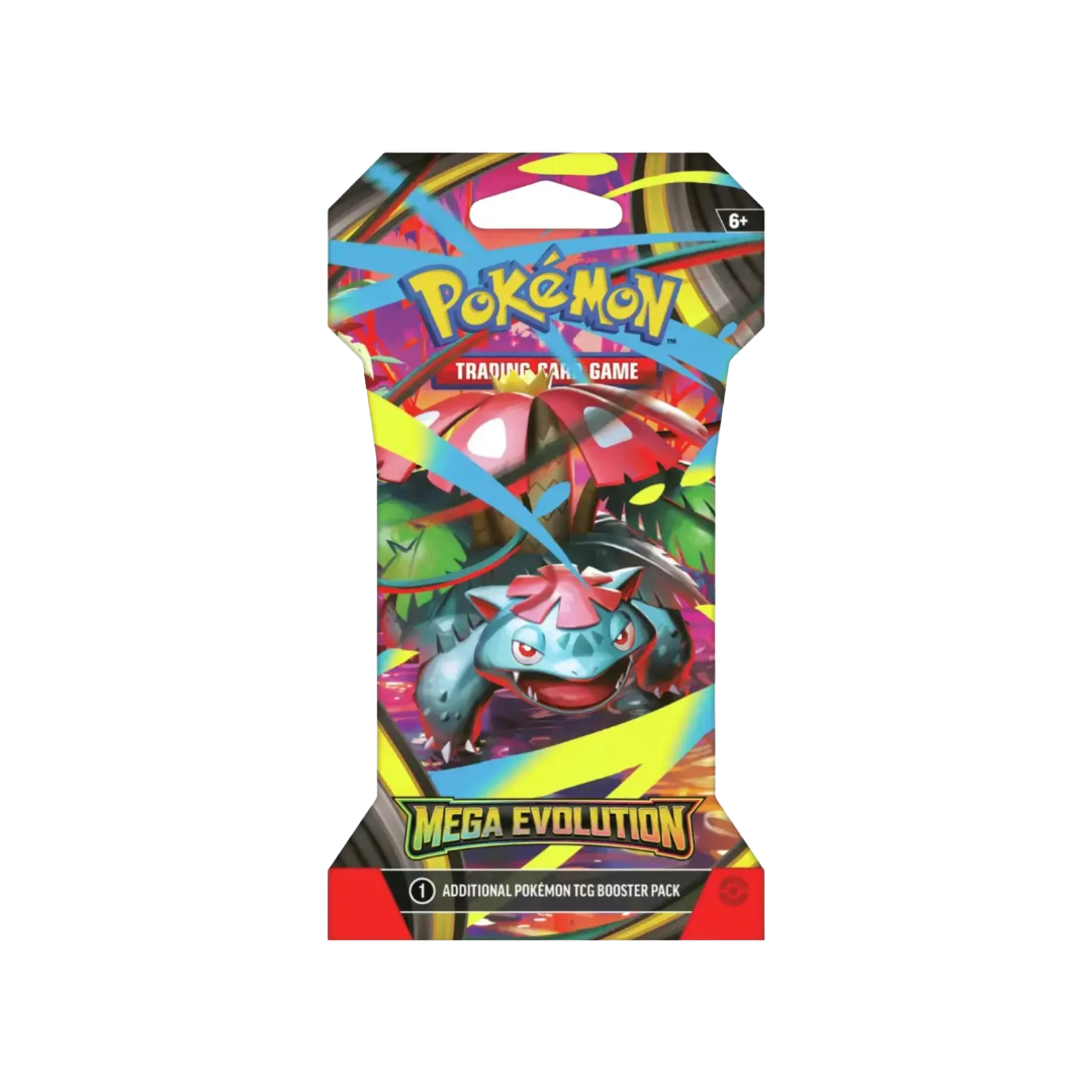 Pokemon TCG ME1 Mega Evolution Sleeved Booster (Pack Art Varies)