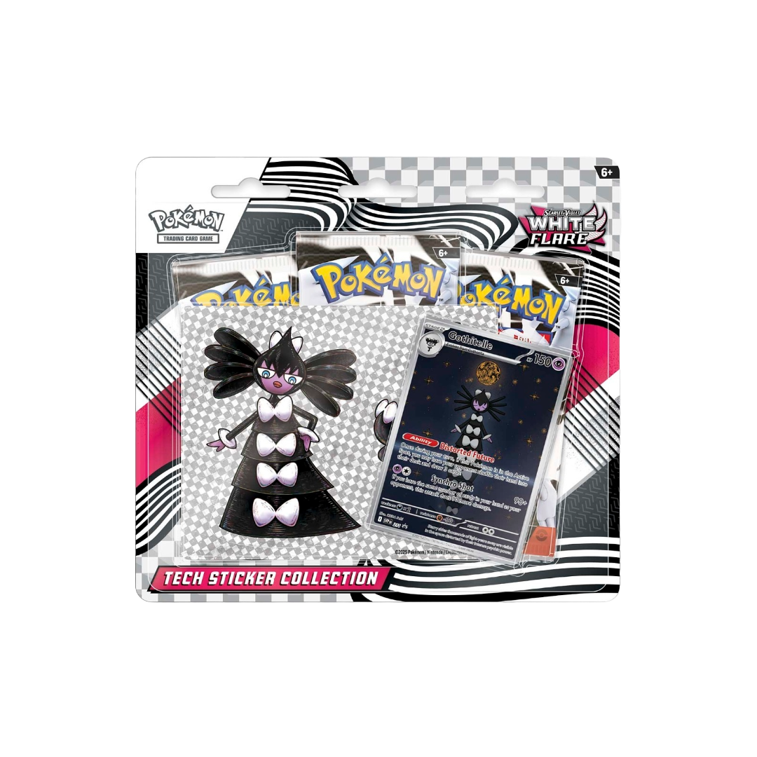 Pokemon TCG SV10.5 White Flare Tech Sticker Collection