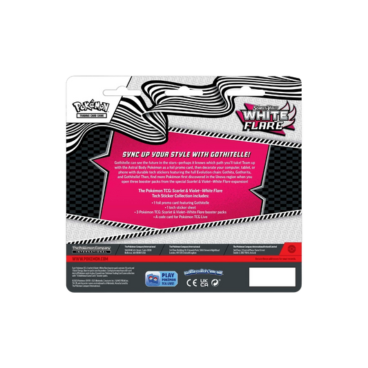Pokemon TCG SV10.5 White Flare Tech Sticker Collection